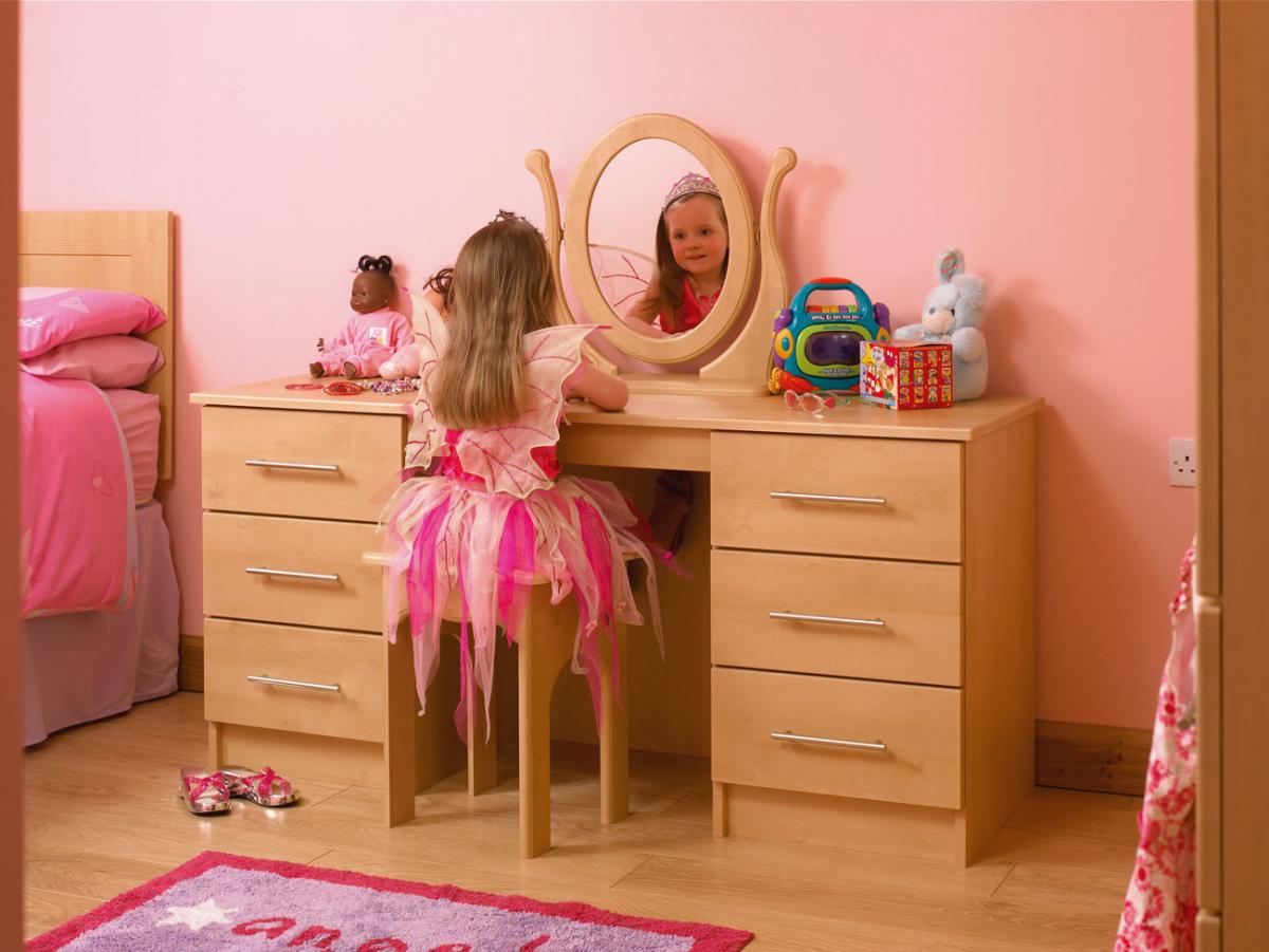 matching-dressing-table-stool-mirror - Finished.ie